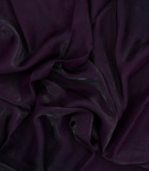 Dark Burgundy Synthetic Fendy Saree With Stone Border-BL5438
