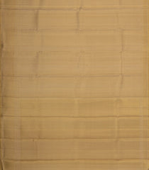 Taupe Handloom Kanchipuram Silk Saree With Zari Stripes-KA14577
