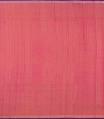 Peach Handloom Uppada Silk Saree With Meena Buttas & Contrast Border-UP0362