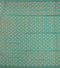 Aquamarine Printed Synthetic Tussar Saree -BL5378
