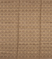 Beige Printed Synthetic Dola Silk Saree With Zari Stripes & Border -SY0359