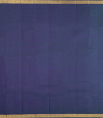 Navy Blue Handloom Kanchipuram Silk Saree With Meena Buttas-KA15310