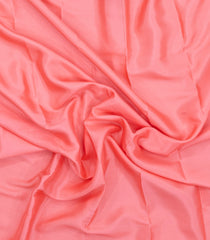 Peach Woven Mysore Silk Saree With Contrast Border-MS3744
