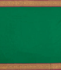 Green Woven Chettinad Cotton Saree With Buttas-CN1867