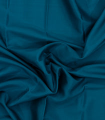 Teal Woven Mysore Silk Saree With Mango Border-MS3373