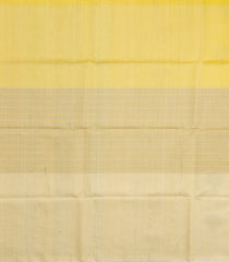 Beige Woven Kora Soft Silk Saree With Stripes & Buttas-SO4739