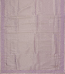Lavender Woven Synthetic Blended Tissue Saree With Embroidered Border-EN2002