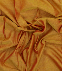 Mustard Woven Chirala Cotton Saree With Narayanapet Border-CR1451