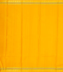 Orange Handloom Kanchipuram Silk Saree With Mustard Border-KA12866