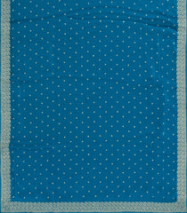 Sky Blue Woven Synthetic Blended Tissue Saree With Embroidered Motifs-EN2029