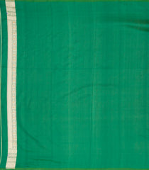 Green Handloom Organza Satin Soft Silk Saree With Floral Motifs-SO4115