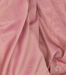 Peach Woven Synthetic Blended Saree With Embroidered Motifs-EN1996