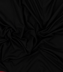 Black Woven Bengal Cotton Saree With Contrast Border-BG1737