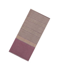Lilac Woven Tussar Saree With Stripes-TU3354