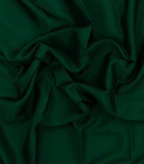 Dark Green Woven Mysore Silk Saree With Zari Border-MS3418