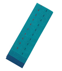 Sky Blue Handloom Rasipuram Cotton Saree With Floral Buttas-RA2516