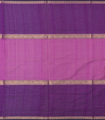 Pink Handloom Silk Cotton Saree With Checks-SC4285