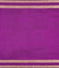 Peach Handloom Kanchipuram Silk Saree With Zari Checks & Buttas-KA16258