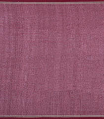 Maroon Handloom Bengal Cotton Saree With Meena Buttas-BG1960