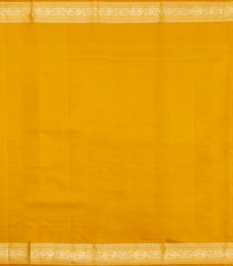 Mustard Woven Pure Silk Saree With Zari Buttas-EC2599