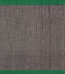 Black Handloom Village Cotton Saree With Buttas-VC1635