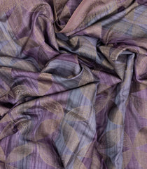 Multi Colour Woven Art Tussar Saree With Printed Floral Motifs-BL3971
