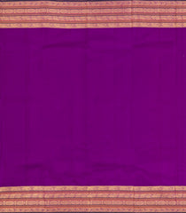 White Handloom Korvai Kanchipuram Silk Saree With Buttas-KA15510