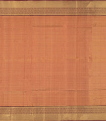 Gold Handloom Kanchipuram Silk Saree With Floral Vine Motifs-KA15633