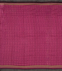 Dusty Pink Woven Pure Silk Saree With Printed Pashmina Motifs