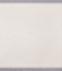 Off White Woven Rasipuram Cotton Sari With Buttas-RA2616