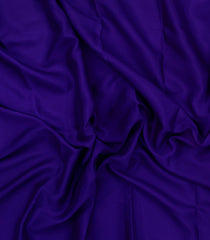 Purple Woven Mysore Silk Saree With Contrast Zari Border-MS3620