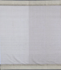 Magenta Handloom Maheswari Silk Cotton Saree With Checks & Contrast-SC4895
