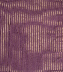 Lilac Woven Mysore Silk Saree With Floral Zari Buttas-MS3073
