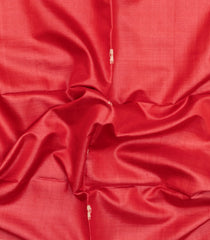 Peach Woven Tussar Silk Saree With Tribal Motifs-TU3496