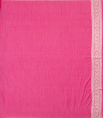 Pink Woven Art Dupion Saree With Floral Zari Motifs-BL5919