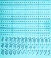 Turquoise Handloom Soft Silk Saree With Stripes & Buttas-SO4222