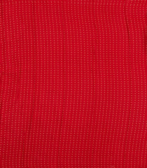 Red Woven Mysore Silk Saree With Floral Motifs-MS3511