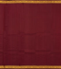 Crimson Handloom Kanchipuram Silk Saree With Zari Buttas -KA14028