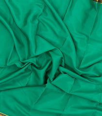 Aquamarine Woven Mysore Silk Saree With Contrast Zari Border-MS3587