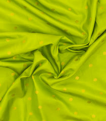 Light Green Handloom Gadwal Silk Saree With Buttas & Contrast Temple Border-GA0300