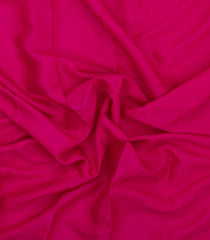 Magenta Woven Mysore Silk Saree With Contrast Zari Border-MS3828