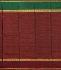 Blue Handloom Kanchipuram Silk Saree With Zari Checks-KA15293