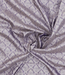 Lavender Woven Art Dupion Saree With Floral Zari Motifs-BL5970