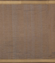 Dark Olive Handloom Silk Cotton Saree With Buttas-SC4336