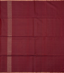 Purple & Maroon Handloom Soft Silk Saree With Stripes-SO4252