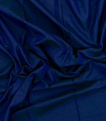 Indigo Woven Chirala Cotton Saree With Contrast Border-CR1403