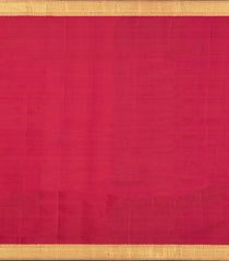 Maroon Handloom Kanchipuram Silk Saree With Checks & Buttas-KA15302
