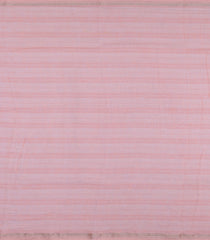 Pink Handloom Linen Saree With Printed & Embroidered Floral Motifs-LI0770