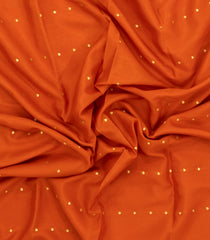 Orange Woven Mysore Silk Saree With Buttas-MS3422