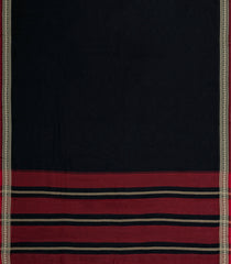 BLack Woven Chirala Cotton Saree With Narayanapet Border-CR1478